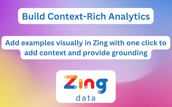 Build Context-Rich Analytics: Save Questions and Add Examples in Zing