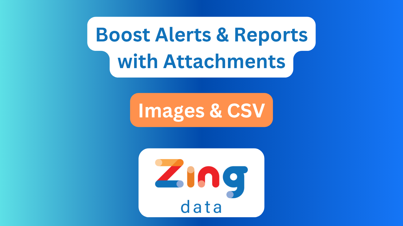 Image and CSV Attachment for Alerts