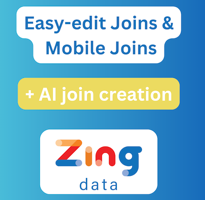 Mobile Join Creation and Editable Joins