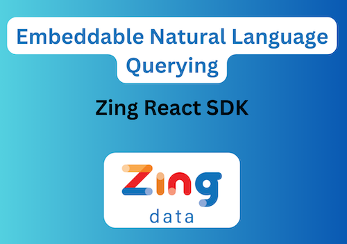 Introducing Natural Language Querying in Zing's React SDK
