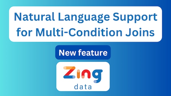 Natural Language Support for Multi-Condition Joins