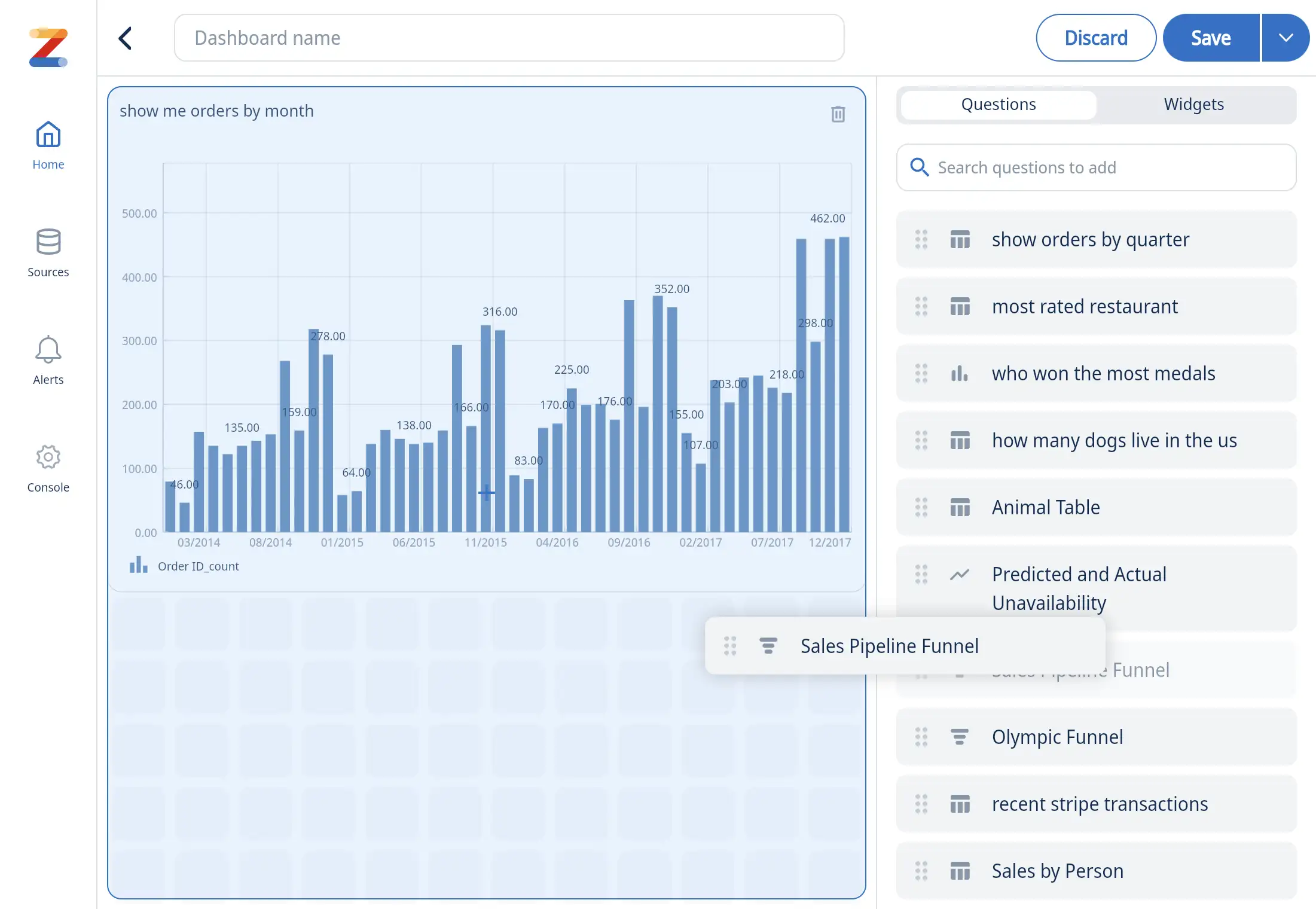 Live Dashboards