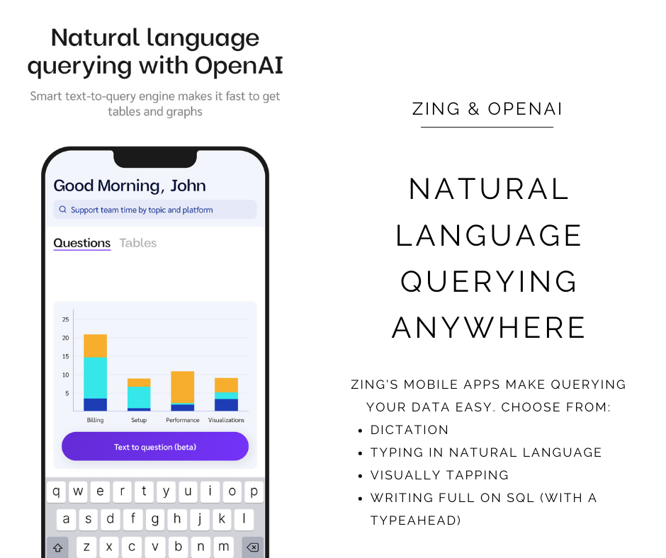 New Feature: Natural language querying with OpenAI on your phone