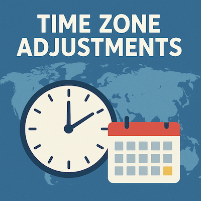 Dynamic Time Zone Adjustments