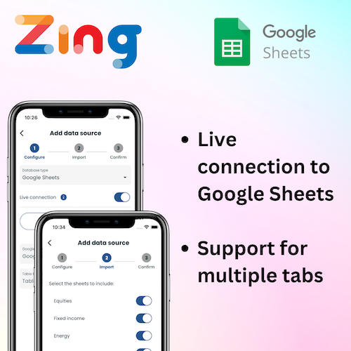 New Feature: Live Connection to Google Sheets